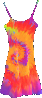 Tie-Dye-Kleid