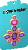 Amethystbrosche